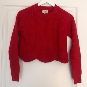 Wilfred Sardou Sweater Red Size XS